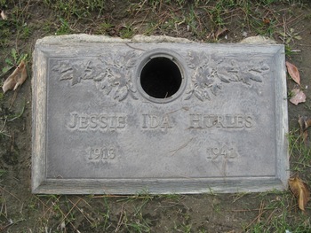 Hurles,   Jessie Ida gravesite