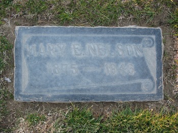 Nelson,   Mary Eliza gravesite