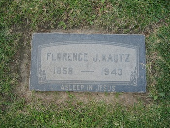 Kautz,   Florence Julie gravesite