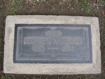 Washburn,   George Stephen gravesite