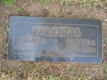 Valencia, Porfirio Gilbert gravesite