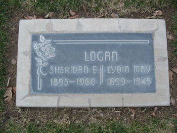 Logan,   Lydia May gravesite