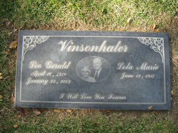 Vinsonhaler,   Leo Gerald gravesite