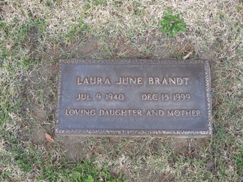 Brandt,   Laura June gravesite
