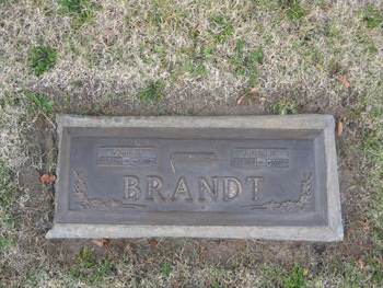 Brandt,   Louis Kenneth gravesite