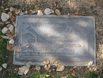 Bryant,   George William gravesite