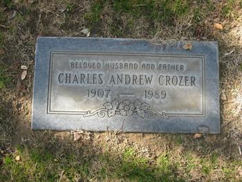 Crozer,   Charles Andrew gravesite