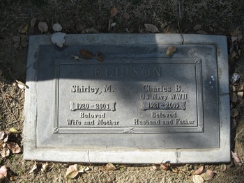Ellison,   Shirley M. gravesite