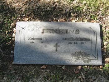 Jenkins, Maude Martina gravesite