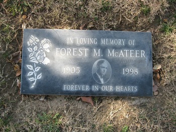 McAteer,   Forest M. gravesite