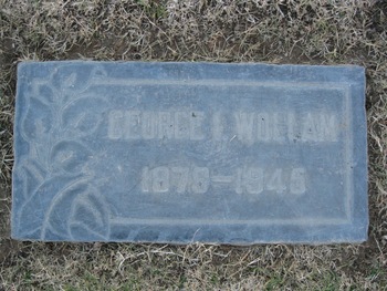 Wollam,   George Idenhower gravesite