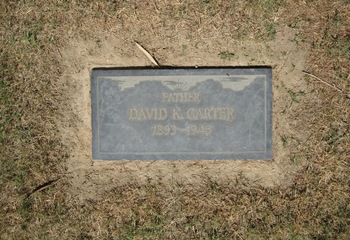 Carter, David King gravesite