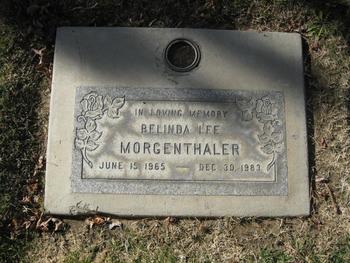 Morgenthaler,   Belinda Lee gravesite