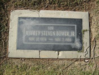 Bower, Jr.  Jeffrey Steven gravesite