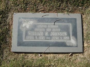 Johnson,   William Howard gravesite