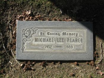 Pearce,   Michael Lee gravesite