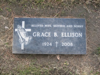 Ellison, Grace B. gravesite