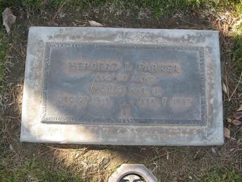 Parker,   Herbert Lyle gravesite