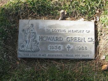 Green,   Howard gravesite