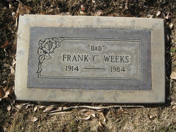 Weeks,   Frank Charles gravesite