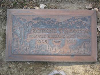 Glasgow,   Raymond Theodore gravesite