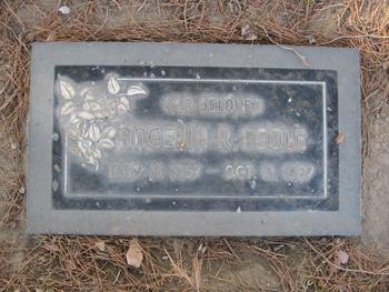 Poole,   Angelia R. gravesite