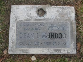 McIndoo,   Dean L. gravesite