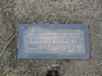 Turner,   Martin E. gravesite