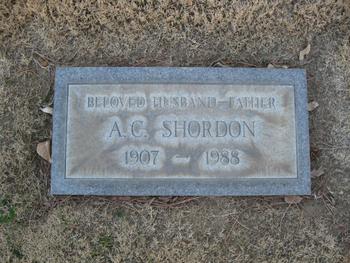 Shordon,   Addison Chapman gravesite