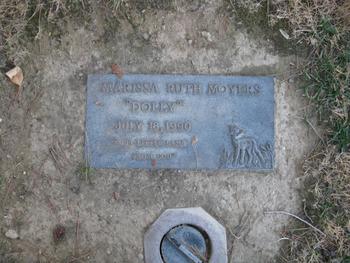 Moyers,   Marissa Ruth gravesite