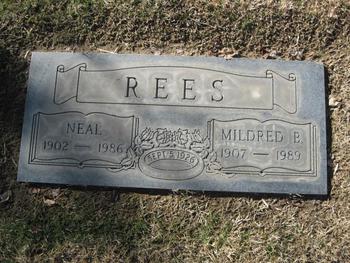 Rees, Midlred Erma gravesite