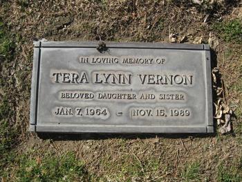 Vernon,   Tera Lynn gravesite