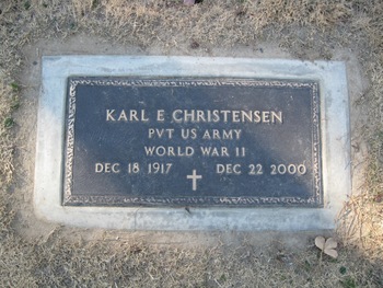 Christensen, Karl E. gravesite