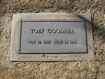 Goodner, Kenneth Edward ('Toby') gravesite