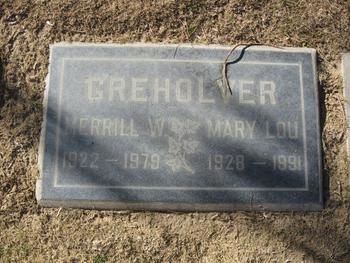 Greholver,   Mary Lou gravesite