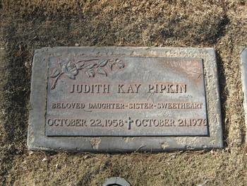 Pipkin,   Judith Kay gravesite