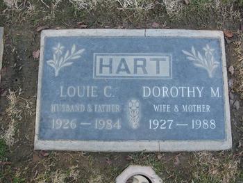 Hart,   Dorothy May gravesite