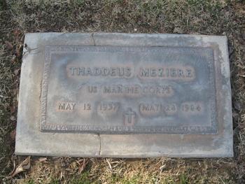 Meziere,   Thaddeus gravesite
