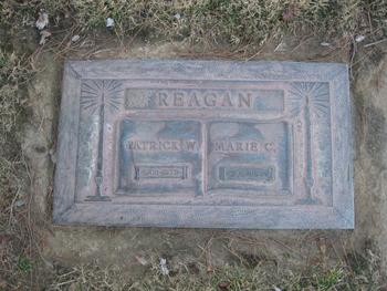 Reagan,   Marie Caroline gravesite