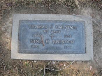 Golston,   Thomas Jefferson gravesite