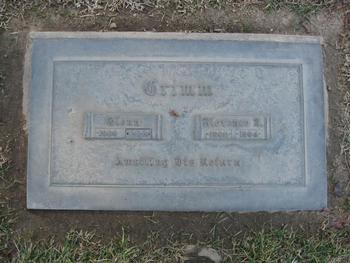 Grimm, Florence Emiline gravesite