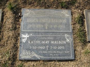 Malbon,   Erica Faith gravesite