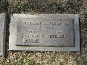 Petersen,   Norman Rudolph gravesite