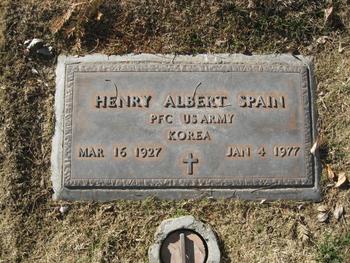 Spain,   Henry Albert gravesite