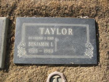 Taylor,   Benjamin Lawson gravesite