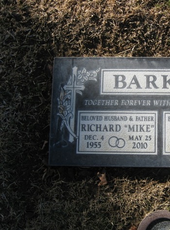 Barker,   Richard ('Mike') gravesite