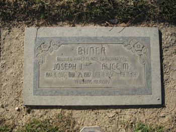 Bunea,   Joseph John gravesite