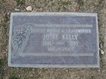 Kelly,   Josie gravesite