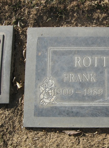 Rottman,   Frank gravesite