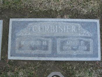 Corbisier,   Maurice H. ('Corby') gravesite